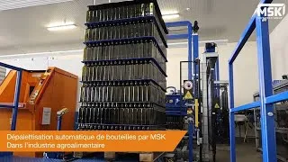 Miniature : Dépalettiseur automatique pour bouteilles d’huile d'olive