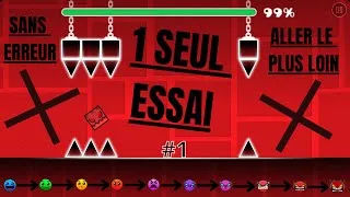 Miniature : On n'a le droit à AUCUNE erreur ! #1 (Geometry Dash)