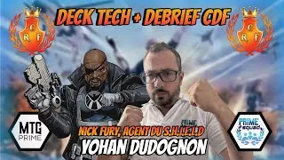 Miniature : [PRIME SQUAD - Y. DUDOGNON] Nick Fury!!! - Decktech et Report CDF