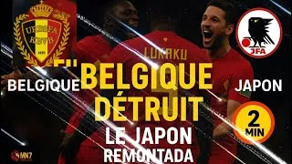 Miniature : 🇧🇪 Belgique - Japon 🇯🇵 : La Remontada Rouge 🔥 | Coupe du Monde 2018 🏆 Résumé Épique ⚽#football