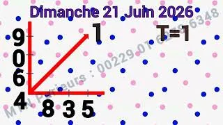 Miniature : Croix de la Chance Du Dimanche 22 Juin 2026 -Lucky Cross Of Sunday 22th june 2026