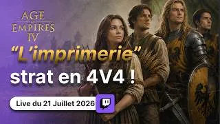 Miniature : La meilleure stratégie en 4V4 sur AGE OF EMPIRES 4 ! [VOD]