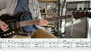 Miniature : Serge Gainsbourg "Je t'aime moi non plus" as played by Dave Richmond (bass cover with tabs)