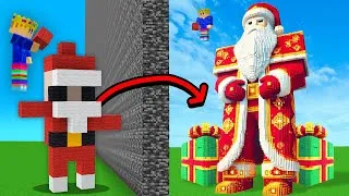 Miniature : J'ai Triché avec le //NOEL en Build Battle sur Minecraft !