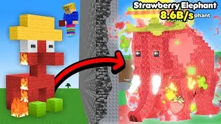 Miniature : Je lui Donne TOUS LES BRAINROTS qu'il construit sur Minecraft !