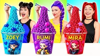 Miniature : Défi De Cuisine avec KPop Demon Hunters | Recettes de Cuisine Simples par Multi DO Challenge