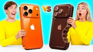 Miniature : Défi Chocolat vs Réalité Nourriture | Situations Alimentaires Insolites Multi DO Challenge