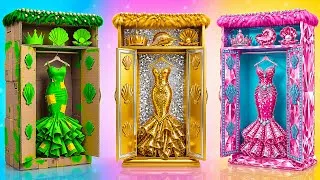 Miniature : Riche VS Fauché VS Giga Riche Sirène | Un Défi Créatif Génial Multi DO Girls