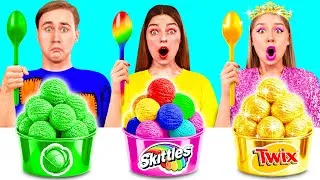 Miniature : Riche VS Fauché VS Giga Riche Aliments Défi | Bataille de Nourriture