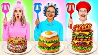 Miniature : Défi De Cuisine Moi vs Grand-Mère | Astuces et Astuces Incroyables par Multi DO Joy
