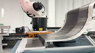 Miniature : Cevotec - Robotic Lamination for complex geometrie