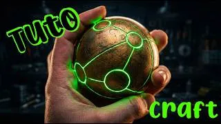 Miniature : How to make the map to Treasure Planet!  Comment fabriquer la clef de la Planète au trésor !