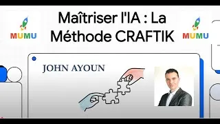 Miniature : Améliorez vos Prompts avec CRAFTIK : La Méthode Complète de John Ayoun