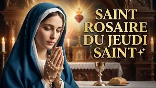 Miniature : 📿 Prière de Protection du Jeudi Saint | Reçois la Bénédiction de Marie et Jésus