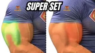 Miniature : 10 Best biceps and triceps SUPER SET at gym   / SUPERSET TRICEPS & BICEPS