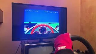 Miniature : REVS on BBC Micro computer (complete race)