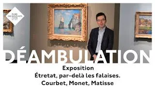 Miniature : Visite de l'exposition Étretat, par-delà les falaises. Courbet, Monet, Matisse