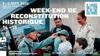 Miniature : Week-end de reconstitution historique 14-18 - édition 2026