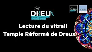 Miniature : Lecture du vitrail du Temple Réformé de Dreux
