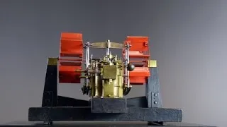 Miniature : 9. Steamboat engine