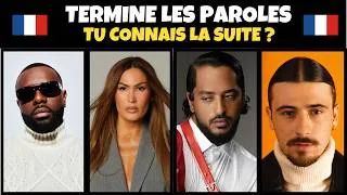 Miniature : Termine les paroles : 10 hits français que tout le monde connaît 🎤