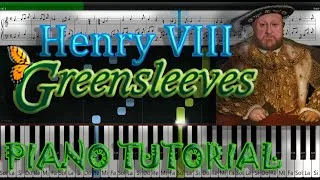 Miniature : 🎵 Henry VIII - Greensleeves [Piano Tutorial + Sheets] 🎵