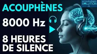 Miniature : Acouphènes | Neutraliseur Bruit Blanc 8000 Hz | 8h de silence