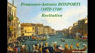 Miniature : BONPORTI (1672-1749) - Recitativo du concerto op. XI n°5 violon & orchestre à cordes - J.F. Paillard