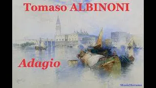 Miniature : Tomaso ALBINONI (1671-1750) - Giazotto - Adagio en sol mineur Orchestre à cordes et orgue - Paillard