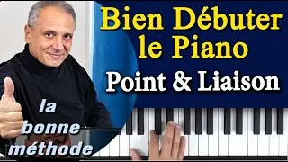 Miniature : Comment jouer le rythme musical "point et liaison" au piano (TUTO PIANO GRATUIT)