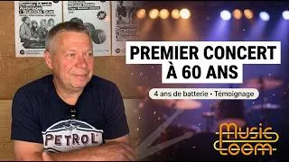 Miniature : Premier concert après 4 ans de batterie : le témoignage d’Yves
