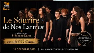 Miniature : LE SOURIRE DE NOS LARMES - par l'Atelier de la Chanson au Concert Hommage aux victimes