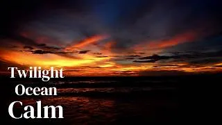 Miniature : Twilight Ocean Calm 🌙 Gentle Waves at Sunset for Deep Sleep & Relaxation