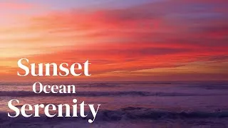 Miniature : Sunset Ocean Serenity 🌅 Calm Waves for Relaxation, Sleep & Letting Go