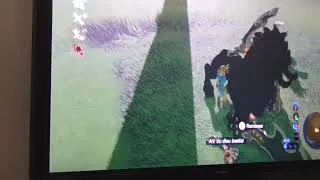 Miniature : premier gameplay zelda botw comment un lynel