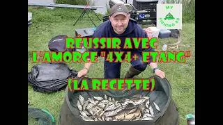 Miniature : VOICI LA RECETTE DE MON AMORCE "4X4 + ETANG", REDOUTABLE, SIMPLE ET HYPER EFFICACE!!