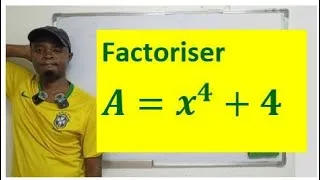 Miniature : Factoriser x^4+4 factorisation de x⁴+4