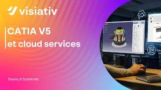 Miniature : CATIA V5 et Cloud Services , Travail collaboratif et gestion des données CAO