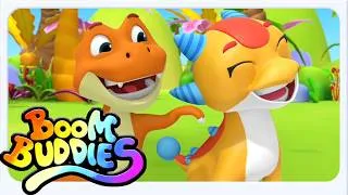 Miniature : La Chanson des Dinosaures 🦖🎶 | Boom Buddies | Comptine Amusante pour Enfants