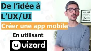 Miniature : Créer une app mobile avec l'IA Du concept au design UX/UI - avec uizard.io