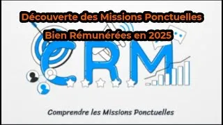Miniature : Découverte des Missions Ponctuelles Bien Rémunérées en 2025 | MyFinance-info
