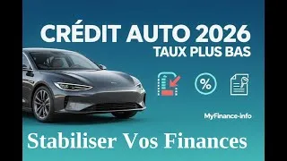 Miniature : Crédit auto 2026: approche moderne pour stabiliser vos finances | MyFinance-info