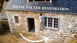 Miniature : Reviving My Old Stone Facade with Lime Mortar