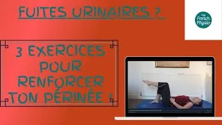 Miniature : Fuites urinaires ? 3 exercices pour renforcer ton périnée !