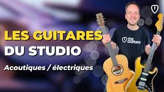 Miniature : Les guitares du studio MyGuitare 🎸