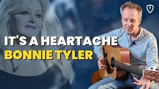 Miniature : IT'S A HEARTACHE (Bonnie Tyler) à la guitare 🎸 | En hommage à Bonnie Tyler