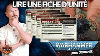 Miniature : ⚔️ Warhammer 40,000 V11 : Lire une fiche d'unité 📖