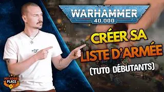Miniature : 📋Comment créer sa première liste d'armée en V11 ? Guide complet Warhammer 40,000