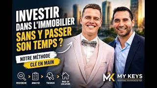 Miniature : Comment investir dans l’immobilier quand on a pas le temps ? (notre méthode)
