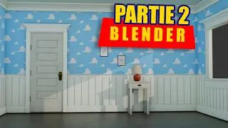 Miniature : Chambre de Toy Story avec Blender | Partie 2